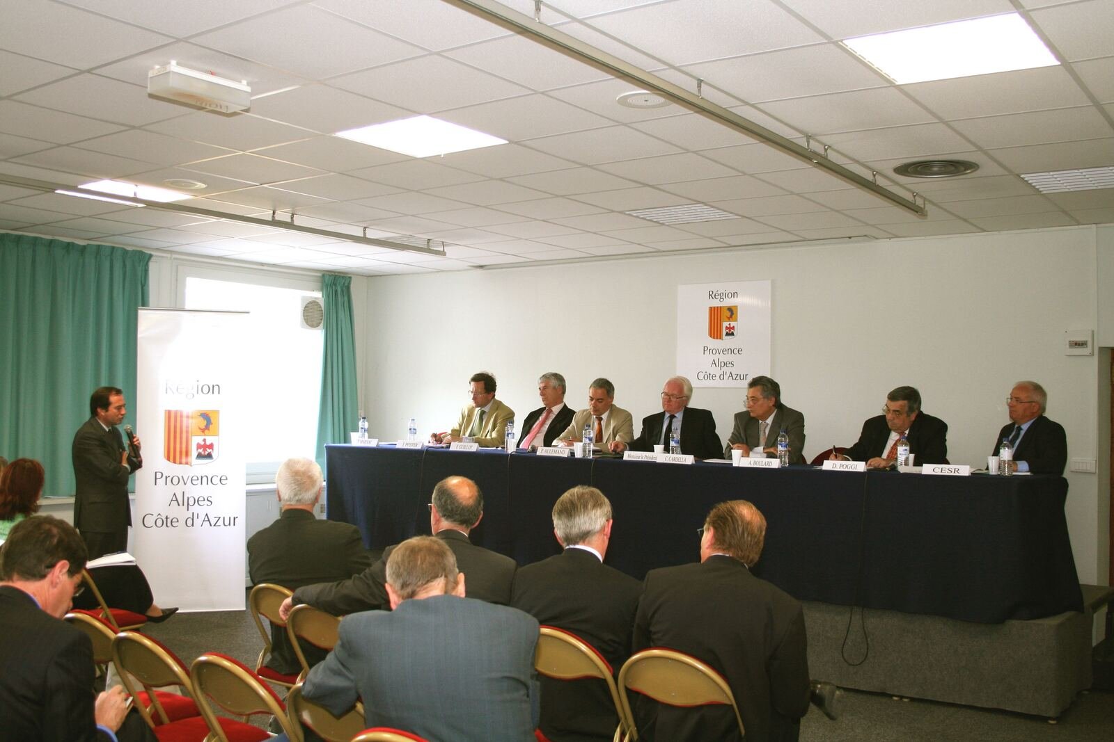 Captation vidéo d'une conférence économique de la CCI Région PACA, Pays d'Arles